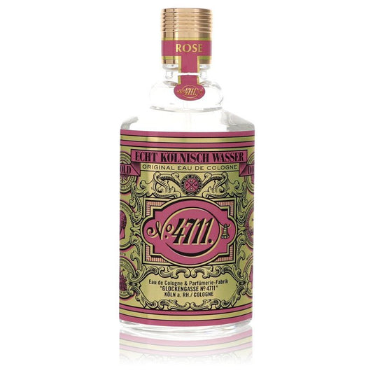 4711 Floral Collection Rose Eau De Cologne Spray (Unisex Tester) By 4711 - Size: 100 ml Eau De Cologne Spray