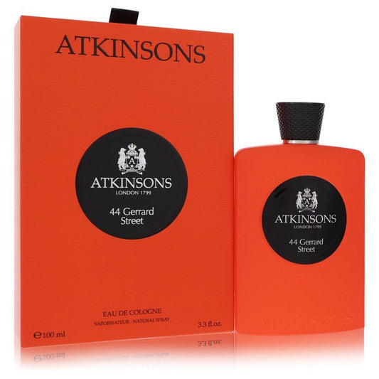 Atkinsons 44 Gerrard Street Eau De Cologne Spray (Unisex) By Atkinsons - Size: 100 ml Eau De Cologne Spray