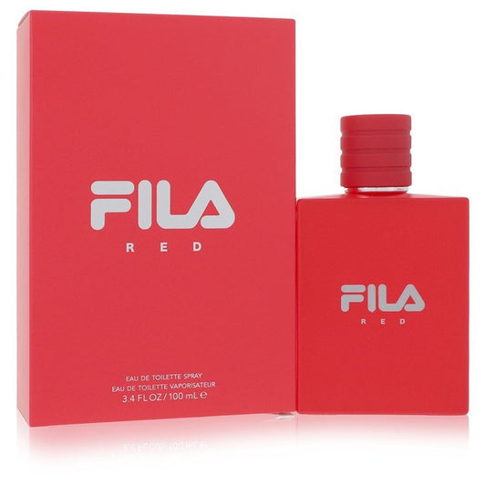 Fila Red Eau De Toilette Spray By Fila - Size: 100 ml Eau De Toilette Spray