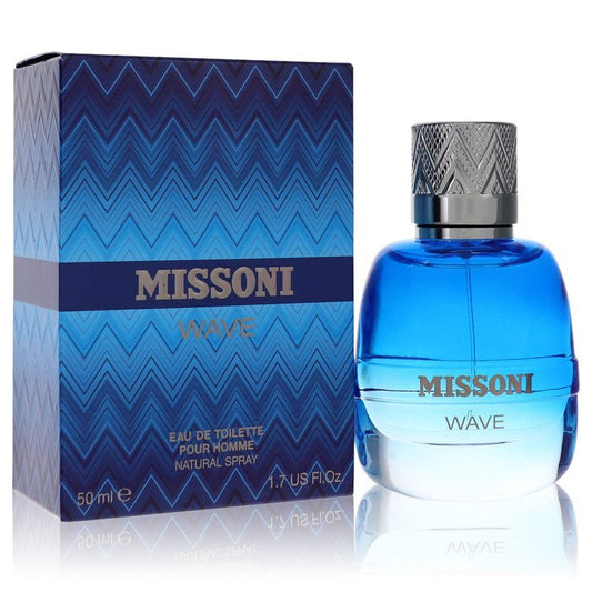 Missoni Wave Eau De Toilette Spray By Missoni - Size: 50 ml Eau De Toilette Spray