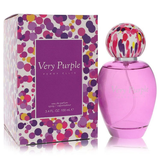 Perry Ellis Very Purple Eau De Parfum Spray By Perry Ellis - Size: 100 ml Eau De Parfum Spray