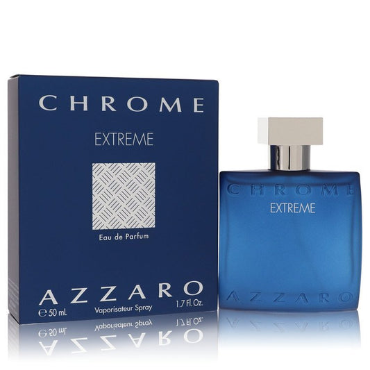 Chrome Extreme Eau De Parfum Spray By Azzaro - Size: 50 ml Eau De Parfum Spray
