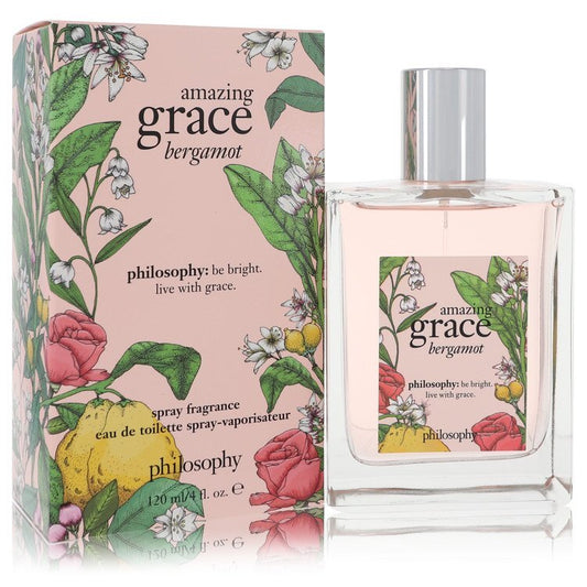 Amazing Grace Bergamot Eau De Toilette Spray By Philosophy - Size: 120 ml Eau De Toilette Spray