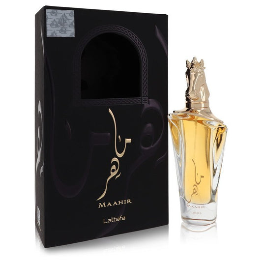 Lattafa Maahir Eau De Parfum Spray (Unisex) By Lattafa - Size: 100 ml Eau De Parfum Spray