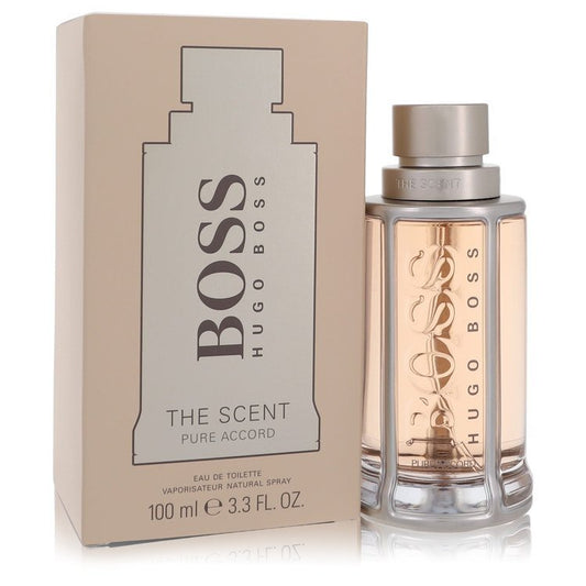 Boss The Scent Pure Accord Eau De Toilette Spray By Hugo Boss - Size: 100 ml Eau De Toilette Spray