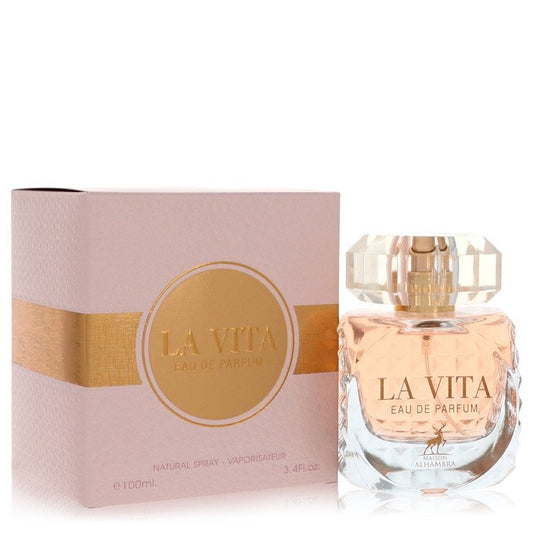La Vita Eau De Parfum Spray By Maison Alhambra - Size: 100 ml Eau De Parfum Spray