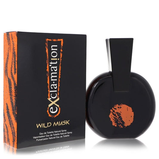 Exclamation Wild Musk Eau De Toilette Spray By Coty - Size: 100 ml Eau De Toilette Spray