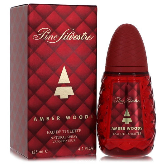 Pino Silvestre Amber Woods Eau De Toilette Spray By Pino Silvestre - Size: 125 ml Eau De Toilette Spray