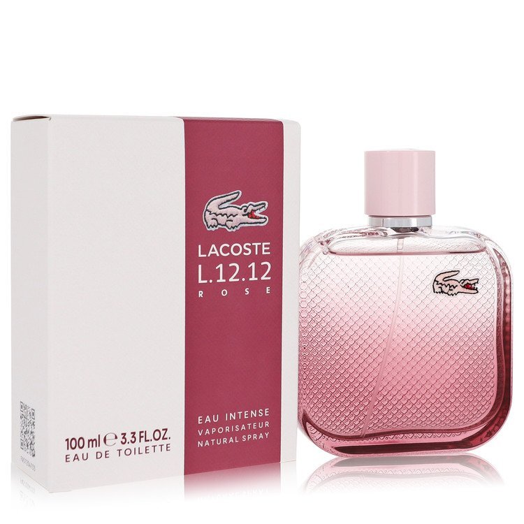 Lacoste Eau De Lacoste L.12.12 Rose Eau Intense Eau De Toilette Spray By Lacoste - Size: 100 ml Eau De Toilette Spray