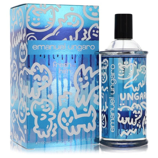 Emanuel Ungaro Fresh For Him Eau De Toilette Spray By Ungaro - Size: 100 ml Eau De Toilette Spray