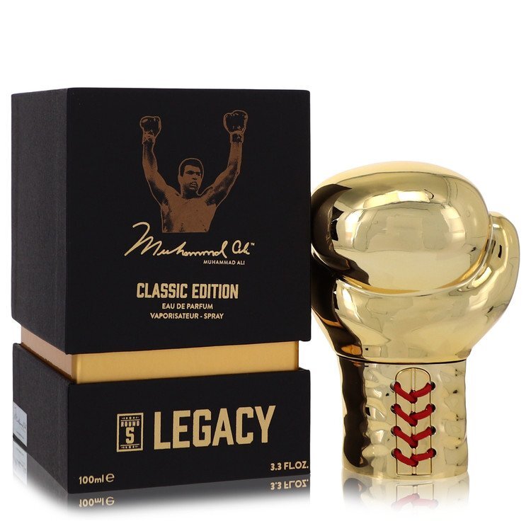 Muhammad Ali Legacy Round 5 Eau De Parfum Spray (Classic Edition) By Muhammad Ali - Size: 100 ml Eau De Parfum Spray