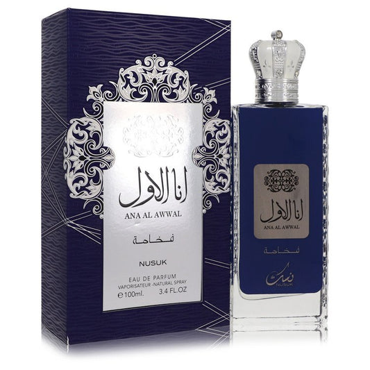 Ana Al Awwal Blue Eau De Parfum Spray By Nusuk - Size: 100 ml Eau De Parfum Spray