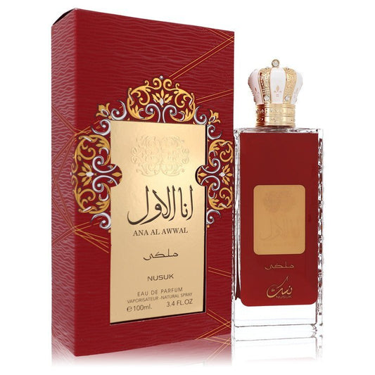 Ana Al Awwal Rouge Eau De Parfum Spray By Nusuk - Size: 100 ml Eau De Parfum Spray