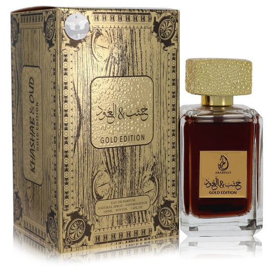 Arabiyat Khashab & Oud Gold Edition Eau De Parfum Spray (Unisex) By My Perfumes - Size: 100 ml Eau De Parfum Spray