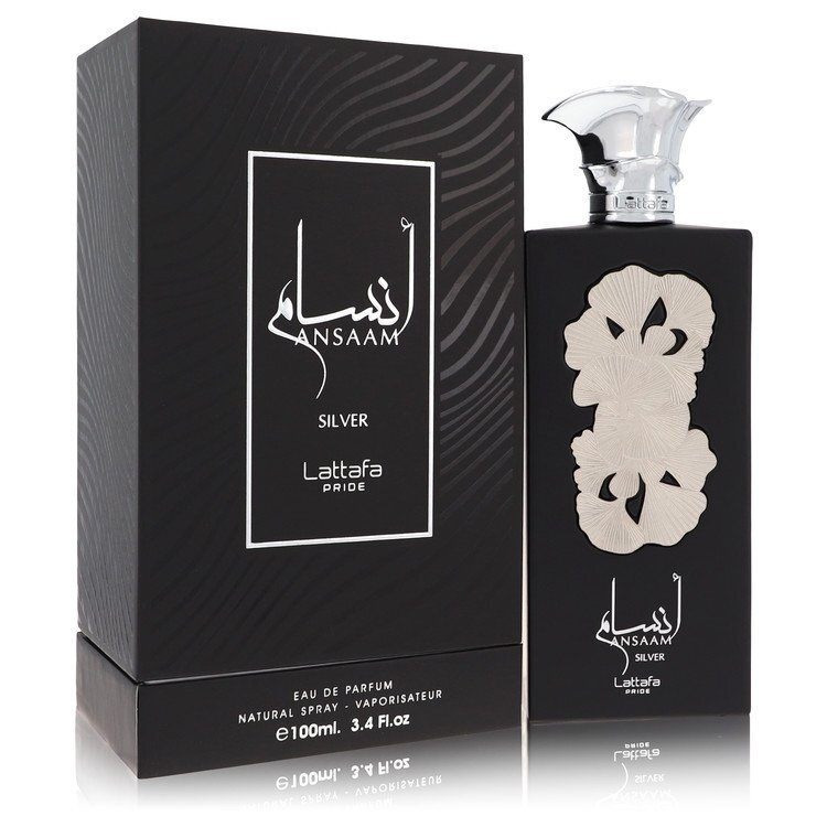 Lattafa Pride Ansaam Silver Eau De Parfum Spray (Unisex) von Lattafa – Größe: 100 ml Eau De Parfum Spray