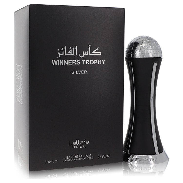 Lattafa Pride Winners Trophy Silver Eau De Parfum Spray By Lattafa - Size: 100 ml Eau De Parfum Spray