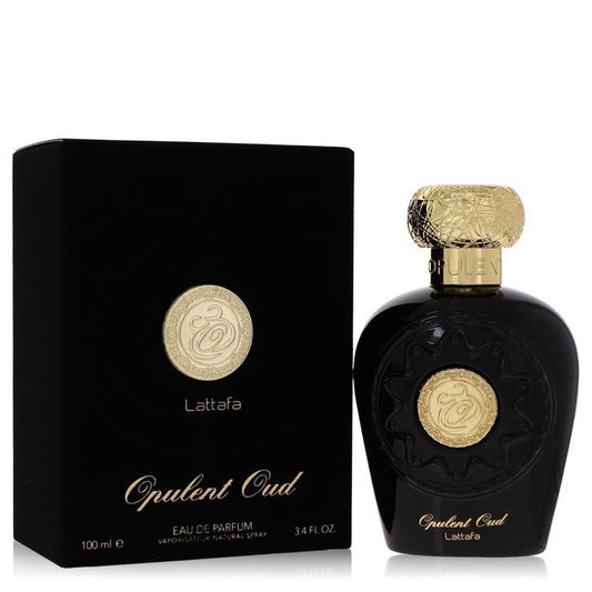 Lattafa Opulent Oud Eau De Parfum Spray (Unisex) von Lattafa – Größe: 100 ml Eau De Parfum Spray