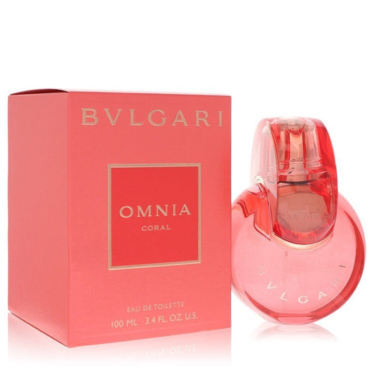 Omnia Coral Eau De Toilette Spray By Bvlgari - Size: 100 ml Eau De Toilette Spray