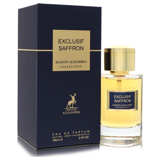 Maison Alhambra Exclusif Saffron Eau De Parfum Spray (Unisex) By Maison Alhambra - Size: 100 ml Eau De Parfum Spray