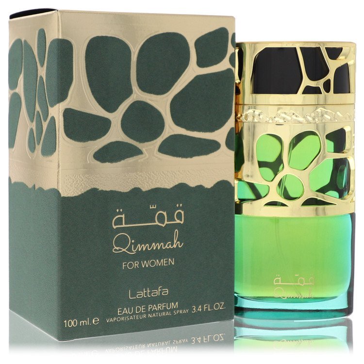 Lattafa Qimmah Eau De Parfum Spray By Lattafa - Size: 100 ml Eau De Parfum Spray
