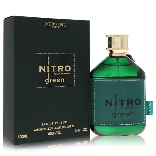 Dumont Nitro Green Eau De Parfum Spray By Dumont Paris - Size: 100 ml Eau De Parfum Spray