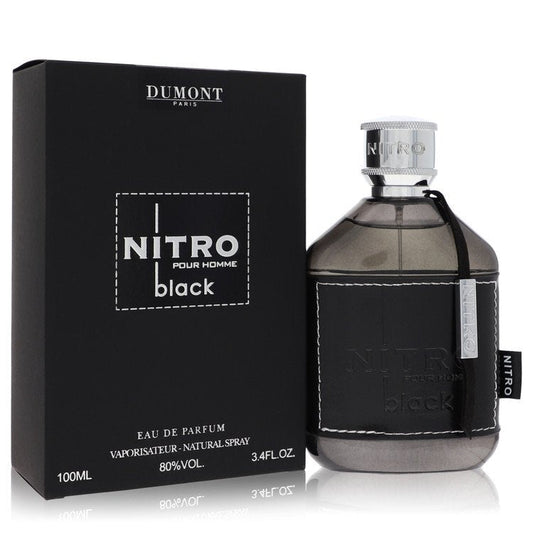 Dumont Nitro Black Eau De Parfum Spray By Dumont Paris - Size: 100 ml Eau De Parfum Spray