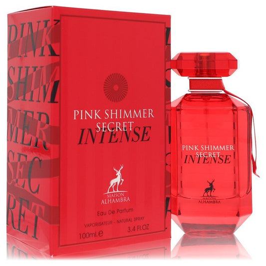 Maison Alhambra Pink Shimmer Secret Intense Eau De Parfum Spray By Maison Alhambra - Size: 100 ml Eau De Parfum Spray