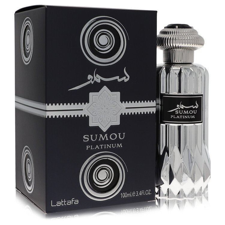 Lattafa Sumou Platinum Eau De Parfum Spray (Unisex) von Lattafa – Größe: 100 ml Eau De Parfum Spray