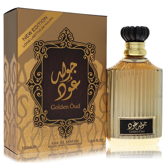 Lattafa Asdaaf Golden Oud Eau De Parfum Spray (Unisex) By Lattafa - Size: 100 ml Eau De Parfum Spray
