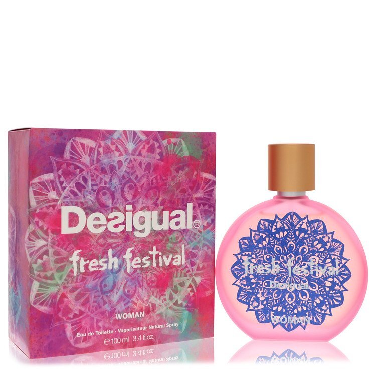 Desigual Fresh Festival Eau De Toilette Spray By Desigual - Size: 100 ml Eau De Toilette Spray