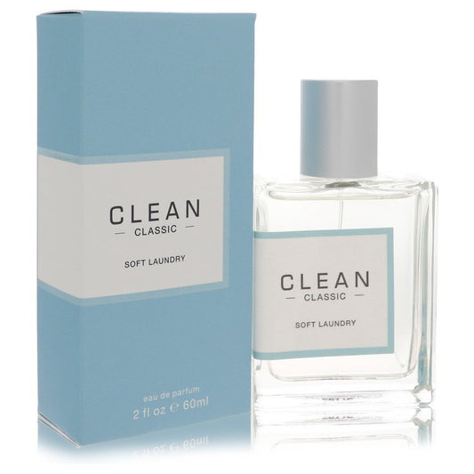 Clean Soft Laundry Eau De Parfum Spray By Clean - Size: 60 ml Eau De Parfum Spray