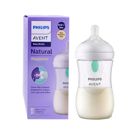Philips Avent Natural Response Bottle With AirFree Valve From 1 Month 260ml