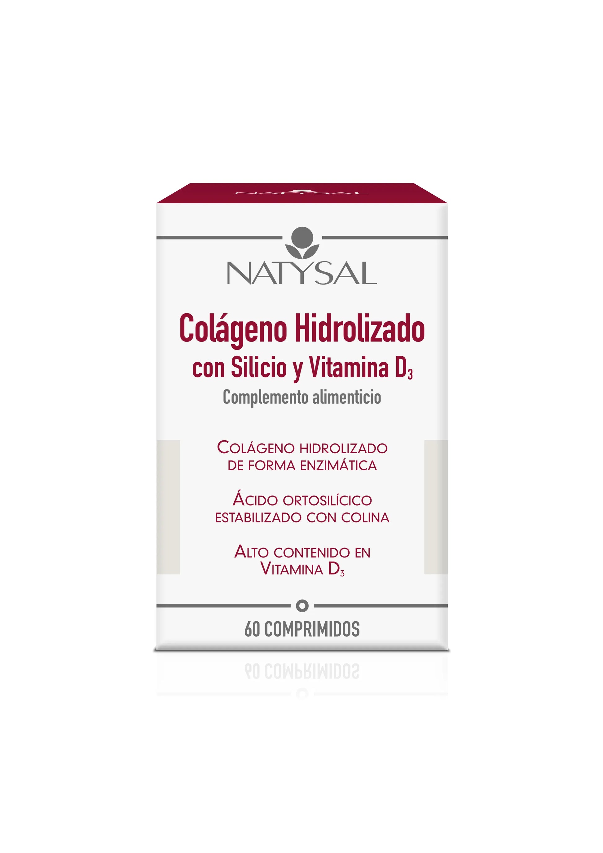 Natysal Colageno Con Silicio Vit D3 60 Comp