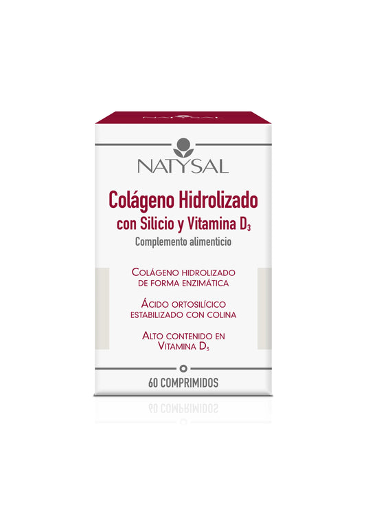 Natysal Colageno Con Silicio Vit D3 60 Comp