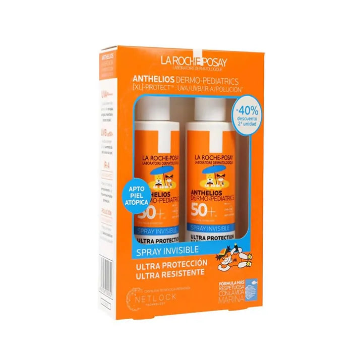 La Roche Posay Anthelios Dermo Pediatrics Spray Spf50+ 2x200ml