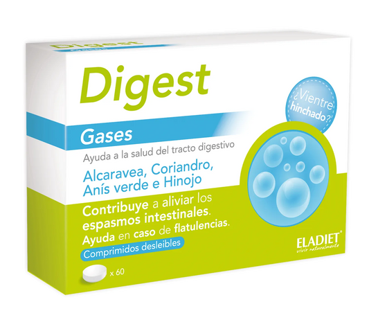 Eladiet Bigest Digest Gases 60 Comp