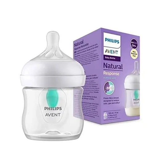 Philips Avent Natural Response Bottle With AirFree Valve From 0 Months 125ml