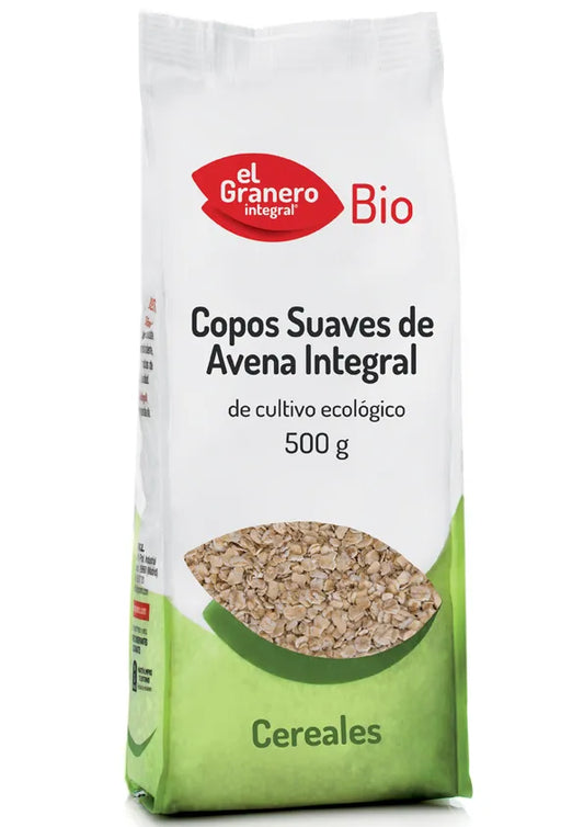Granero Copos Avena Suaves Integral Bio 500g