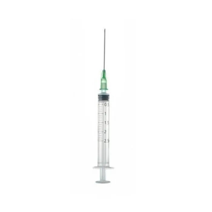 ICO Syringe 25ml With Needle 8x40