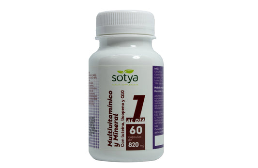 Sotya Multivitaminico y Mineral 820mg 60 Cap