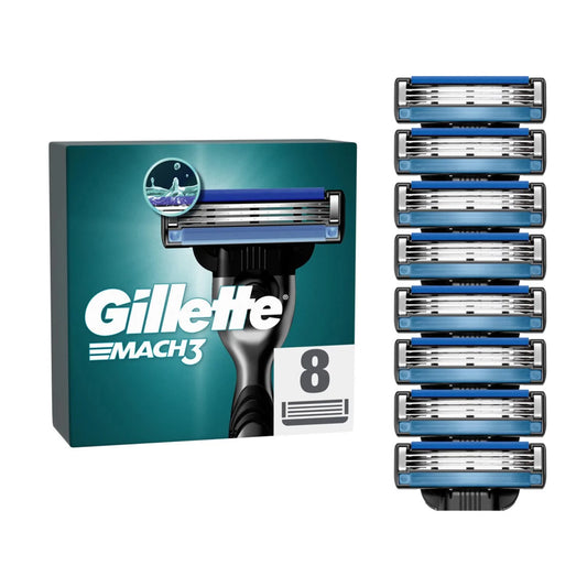 Gillette Mach 3 Cargador 8 Recambios