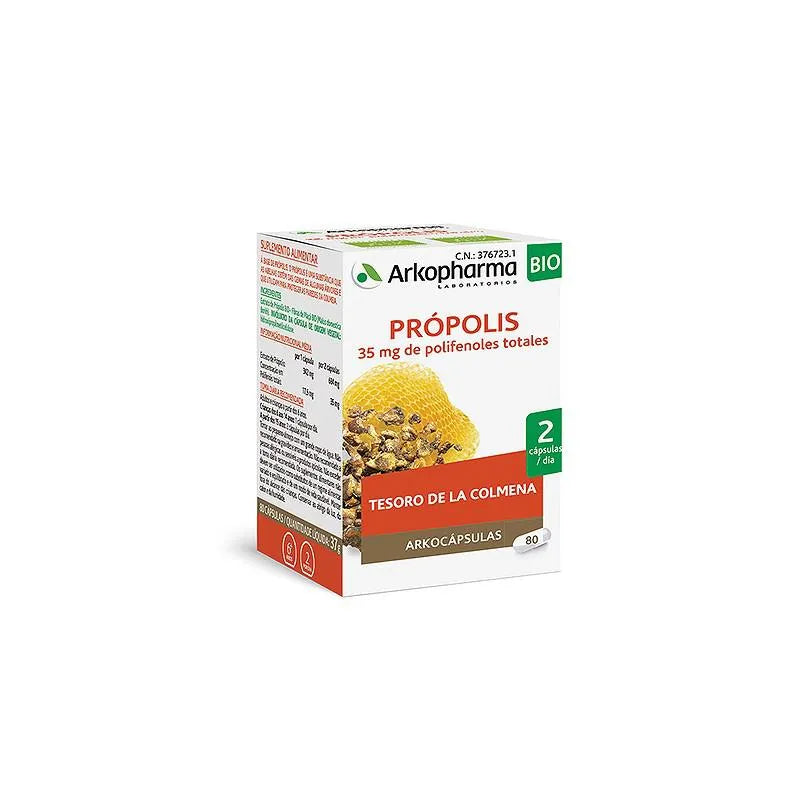 Arkopharma Arkocápsulas Propolis 80 Capsules