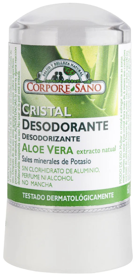 Corpore Desod Mineral Aloe 60g Potassium Alum y Aloe Ve