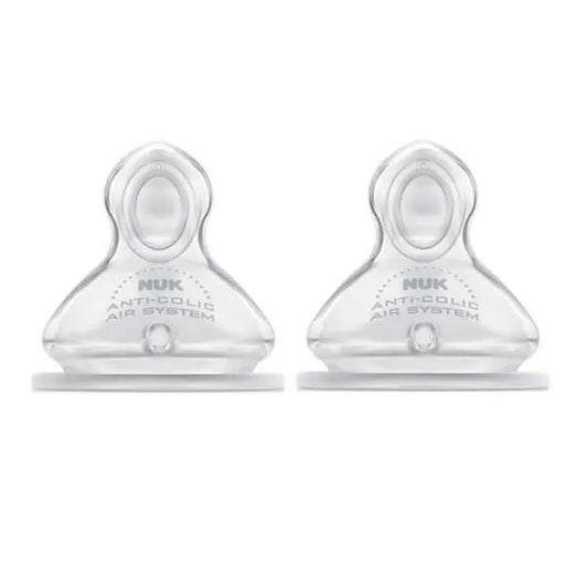 Nuk First Choice Size 1 Silicone Teat 2 Units