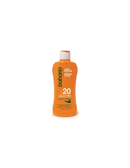 Babaria Sol Leche Protector Aloe Sfp20 300ml