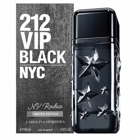 Carolina Herrera 212 Vip Black Ny Rodeo Eau De Parfum Spray 100ml Limited Edition