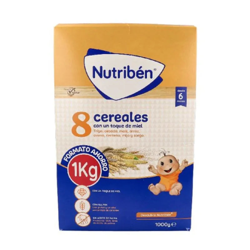 Nutribén 8 Cereals with Honey 1 kg