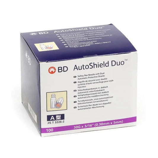 Bd Insulin Needle Pen AutoShield Duo 0.3 X 5 100 pcs 