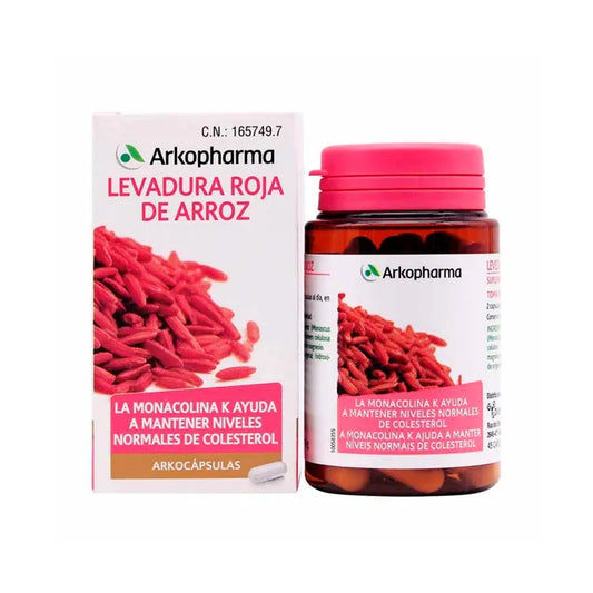 Arkopharma Arkocápsulas Red Yeast Rice 45 Capsules
