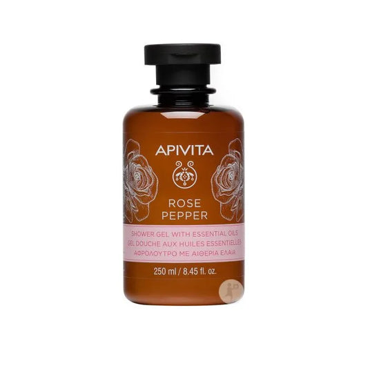 Apivita Rose Pepper Bath Gel 250ml